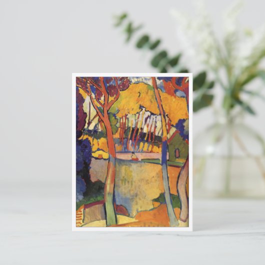 Andre Derain Three Trees Fine Art Briefkaart (Staand voorkant)