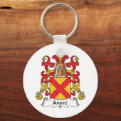 Andre Family Crest Sleutelhanger (Voorkant)