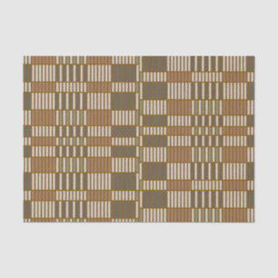 Andrea Brand #6 Bruine Bars Mid Century Modern Tissuepapier