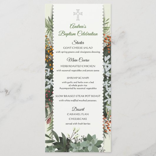 Andrea Menu (Voorkant)