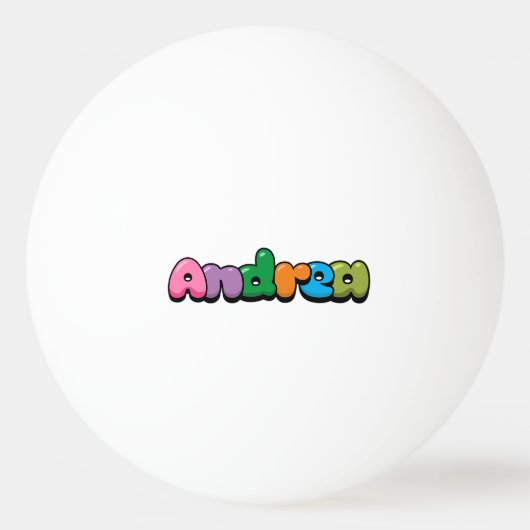 Andrea Pingpongballen (Voorkant)