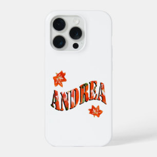 Andrea, prénom féminin fait de lys,