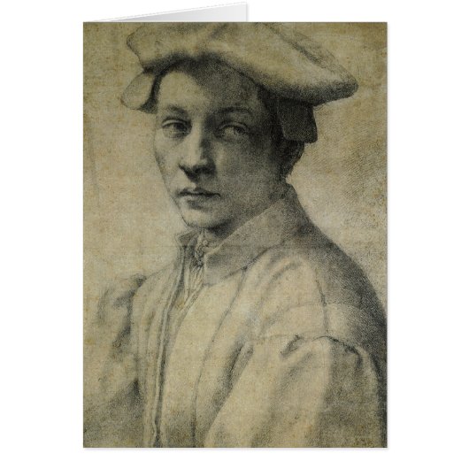 Andrea Quaratesi Portret van Michelangelo (Voorkant)