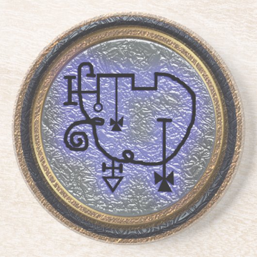 andrealphus zandsteen onderzetter (Voorkant)