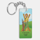 Andreas de apostel / Judas Thaddeus Sleutelhanger (Voorkant Links)