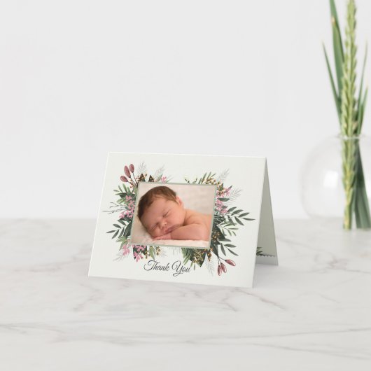 Andreas Folded Photo Hartelijk dank Bedankkaart (Voorkant)