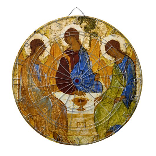 Andrei Rublev , “ Holy Trinity ” Dartbord (Voorkant)