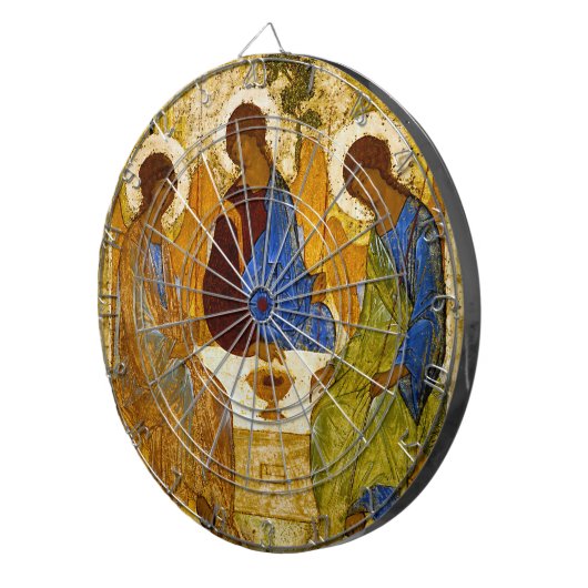 Andrei Rublev , “ Holy Trinity ” Dartbord (Voorkant Rechts)