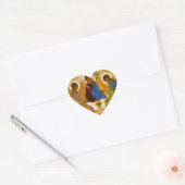 Andrei Rublev , “ Holy Trinity ” Hart Sticker (Envelop)