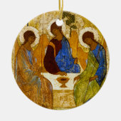 Andrei Rublev , “ Holy Trinity ” Keramisch Ornament (Voorkant)