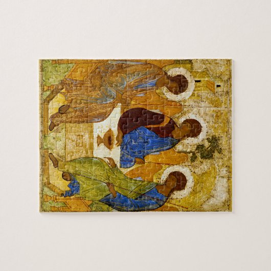 Andrei Rublev , “ Holy Trinity ” Legpuzzel (Horizontaal)