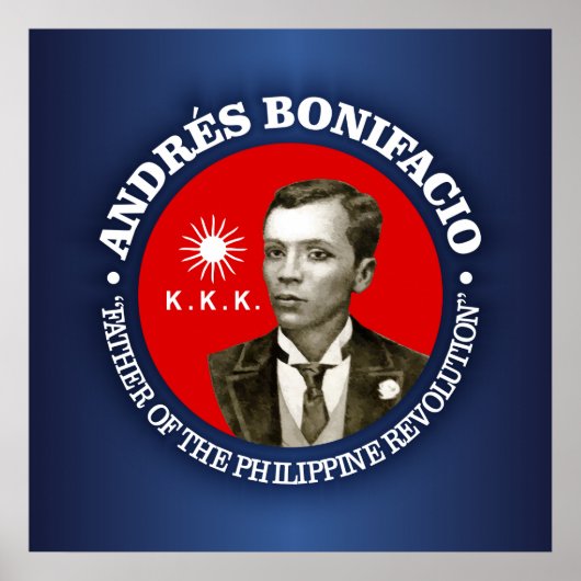 Andres Bonifacio Poster (Voorkant)