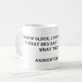 Andrew Carnegie Cote Mug (Devant gauche)
