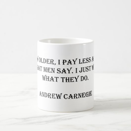 Andrew Carnegie Cote Mug (Centre)