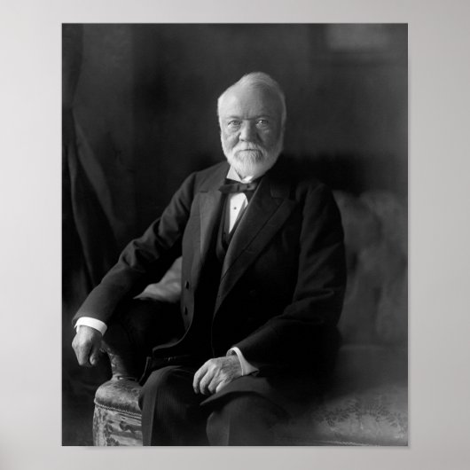 Andrew Carnegie Portrait - 1905 Poster (Voorkant)
