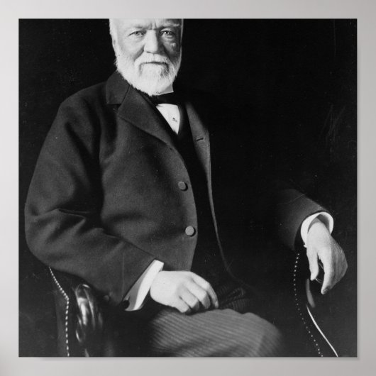 Andrew Carnegie Print (Voorkant)