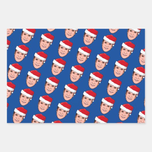 ANDREW CUOMO Kerstmis Inpakpapier Vel (Voorkant)