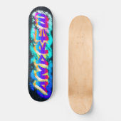 ANDREW Customisé Graffiti Skateboard (Recto)