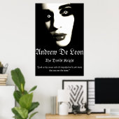 Andrew De Leon - Officieel Devils Knight Poster (Thuiskantoor)