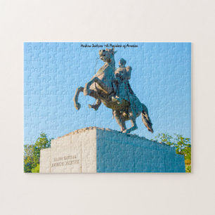 Andrew Jackson 7de President van Amerika. Legpuzzel