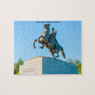 Andrew Jackson 7e President van Amerika. Legpuzzel