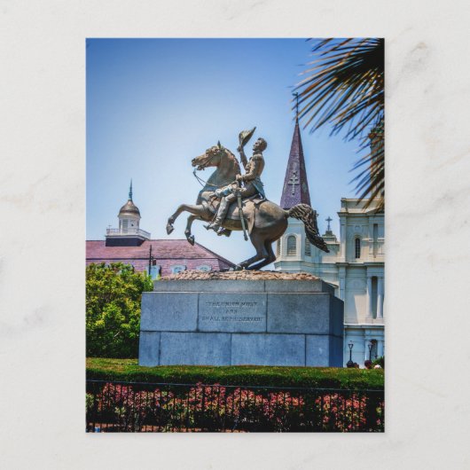 Andrew Jackson Briefkaart (Voorkant)