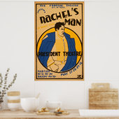 Andrew Jackson Drama Poster vintage WPA 1937 (Cuisine)