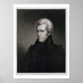 Andrew Jackson (graving) Poster (Voorkant)