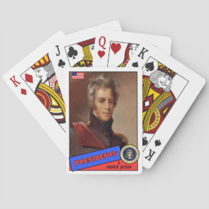Andrew Jackson-honkaarten Pokerkaarten