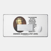 Andrew Jackson La Sagesse Contrevient L'Égalité Fi (Clavier et souris)