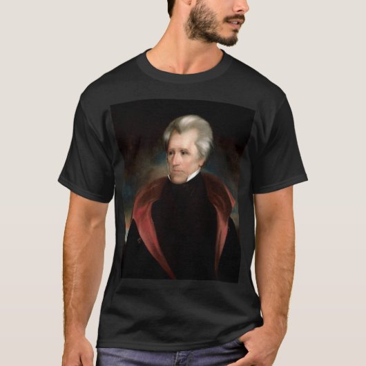 Andrew Jackson Portrait T-shirt (Voorkant)