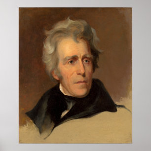 Andrew Jackson - Poster d'art Thomas Sully