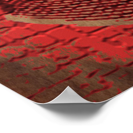 Andrew Jackson Poster (Rouge) (Coin)