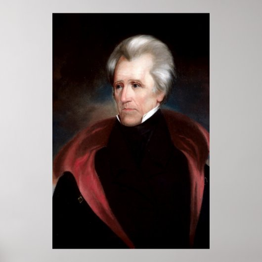 ANDREW JACKSON Tableau de Ralph E. W. Earl Imprime (Devant)