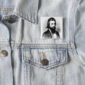 Andrew Jackson Vierkante Button 5,1 Cm (In situ)