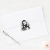 Andrew Jackson Vierkante Sticker (Envelop)