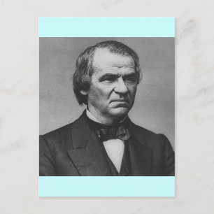 Andrew Johnson 17 Briefkaart