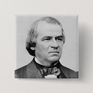 Andrew Johnson Vierkante Button 5,1 Cm