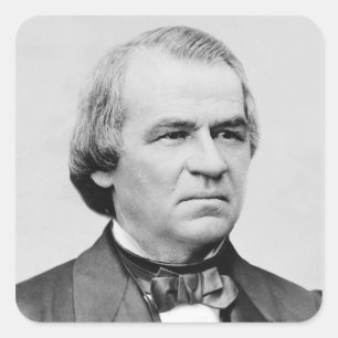 Andrew Johnson Vierkante Sticker