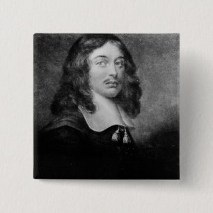 Andrew Marvell , gegraveerd door John Raphael Smit Vierkante Button 5,1 Cm