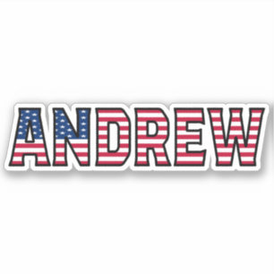 Andrew Nom USA Sticker Stickerset
