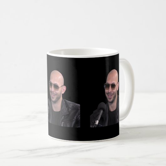 Andrew Tate is geen echt man Koffiemok (Voorkant rechts)