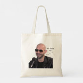 Andrew Tate is geen echt man Tote Bag (Achterkant)