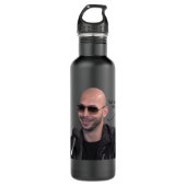 Andrew Tate is geen echt man Waterfles (Voorkant)