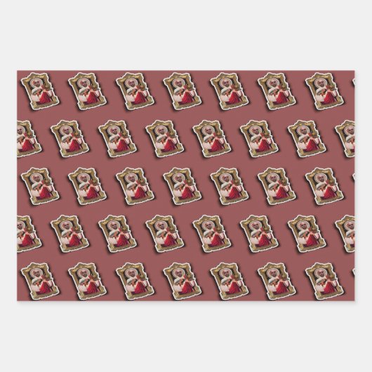 Andrew Tate Jesus Meme Wrapping Paper Set van 3 (Voorkant)