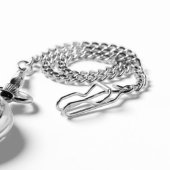 Andrew Tate Silver Pocket Watch Horloge (Ketting)