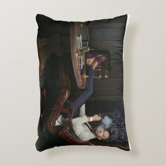 Andrew Tate Top G Cigar Design Coussin (Devant(Vertical))