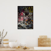 Andrew Wood Collage Poster (Keuken)