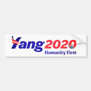 Andrew Yang voor President Bumpersticker
