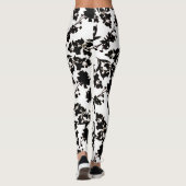 Andreya Zwart en Wit Leggings (Achterkant)